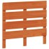 Cabecero de cama madera maciza de pino marrón cera 90