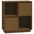 Aparador de madera maciza de pino marrón miel 74x35x80