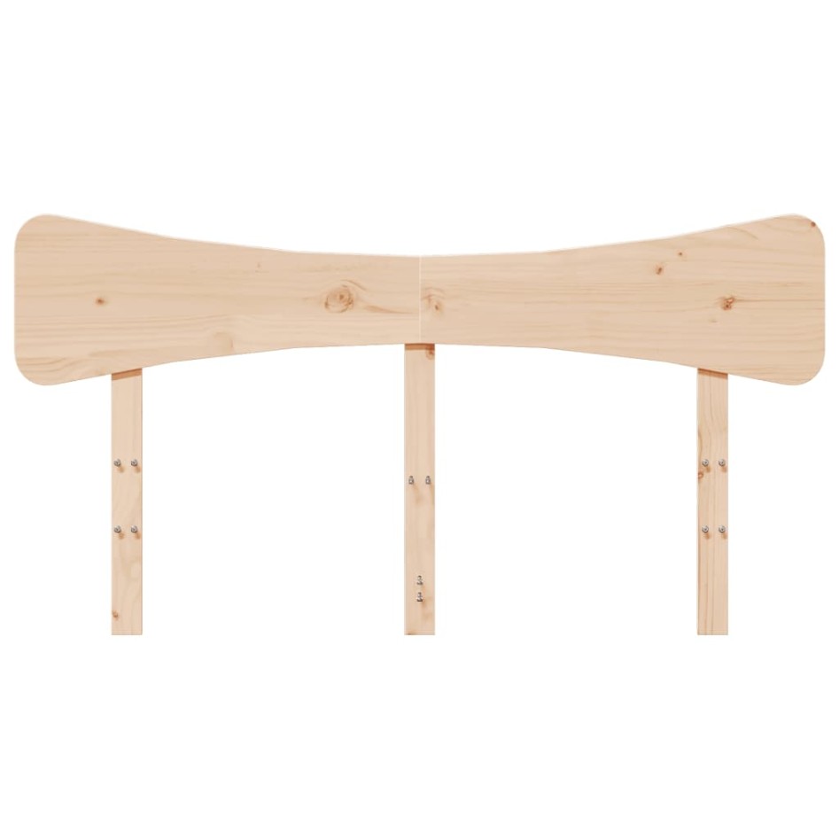 Cabecero de madera maciza de pino 150