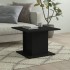 Mesa de centro madera de ingeniería negro 55,5x55,5x40