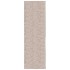 Alfombra peluda de pelo largo moderna PAMPLONA beige 80x250