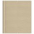 Pantalla de balcón 100% poliéster Oxford beige 120x700
