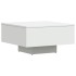 Mesa de centro madera contrachapada blanco 60x60x31,5
