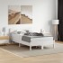 Cabecero de cama madera maciza de pino blanco 120