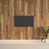 Paneles de pared con aspecto de madera PVC marrón 2,06