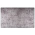 Alfombra lavable antideslizante gris 120x170