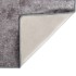Alfombra lavable antideslizante gris 120x170