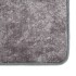 Alfombra lavable antideslizante gris 120x170