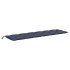 Cojín para banco de jardín tela Oxford azul marino 200x50x7