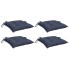 Cojines para silla 4 uds tela Oxford azul marino 50x50x7