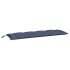 Cojín para banco de jardín tela Oxford azul marino 150x50x7