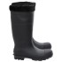 Botas de agua con calcetines extraíbles negro número 42