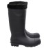 Botas de agua con calcetines extraíbles negro número 41