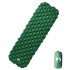 Colchón inflable de camping para 1 persona verde 190x58x6