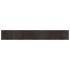 Alfombra rectangular bambú marrón oscuro 70x500