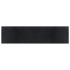 Alfombra rectangular bambú negro 100x400