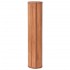 Alfombra rectangular bambú marrón 60x500
