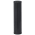 Alfombra rectangular bambú negro 70x400