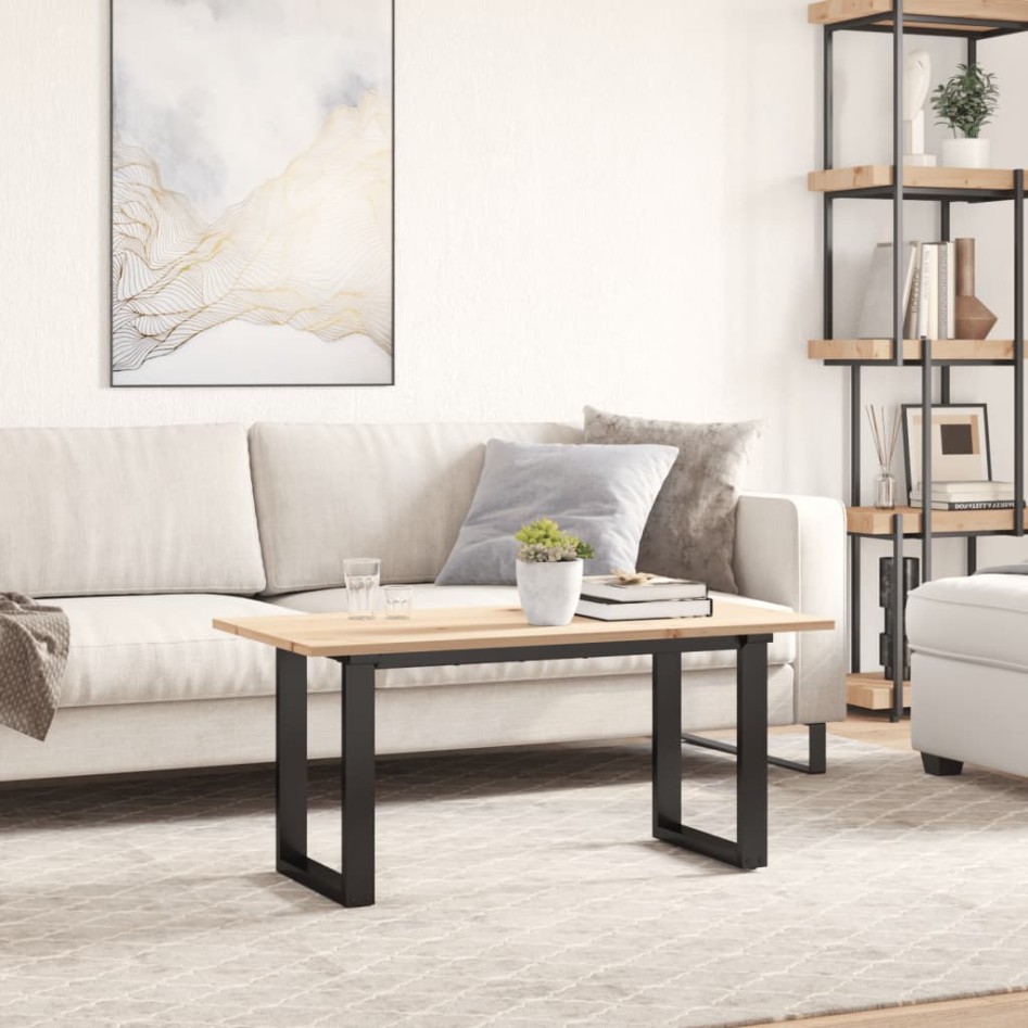 Tablero de mesa rectangular madera maciza pino 100x50x1,7