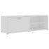 Mueble para TV madera contrachapada blanco 120x34x37