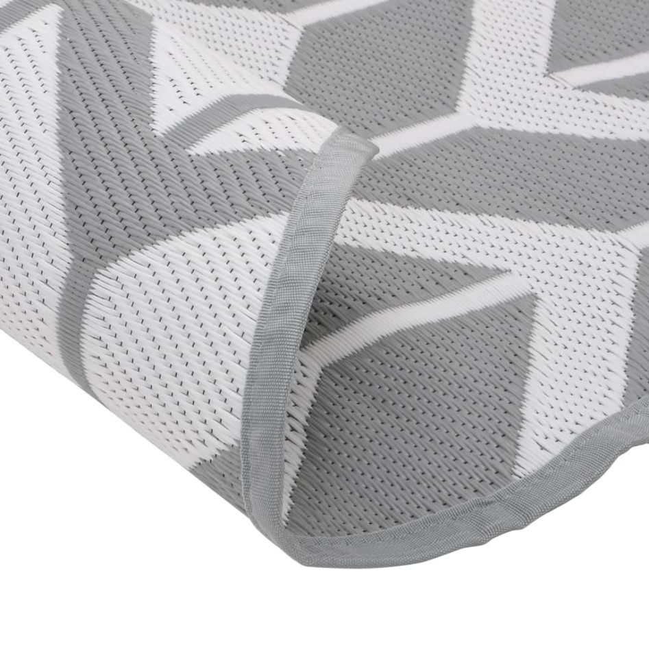 Alfombra de exterior ARAKIL gris Ø160 cm