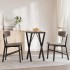 Patas de mesa de comedor estructura X acero 40x40x73