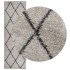 Alfombra pelo largo moderna PAMPLONA beige antracita 80x250