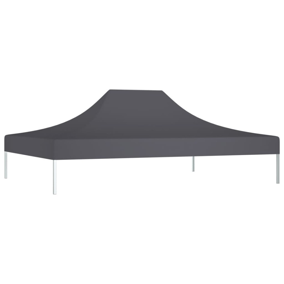 Techo de carpa para celebraciones gris antracita 4x3 m 270