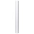 Toldo para balcón ratán sintético blanco 500x80