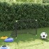 Portería de fútbol infantil plegable negra 90x64x64