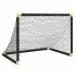 Portería de fútbol infantil plegable negra 90x64x64
