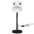 Lámpara de escritorio blanca 25 W E27 17x17x60