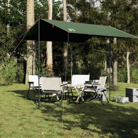 Lona de camping impermeable verde 300x294