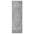 Alfombra de exterior de tejido plano rayas azules 80x250