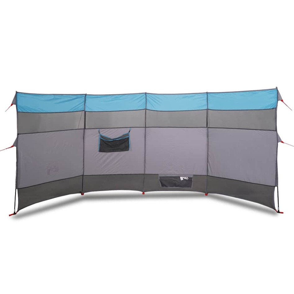 Cortaviento de camping impermeable azul 366x152x152