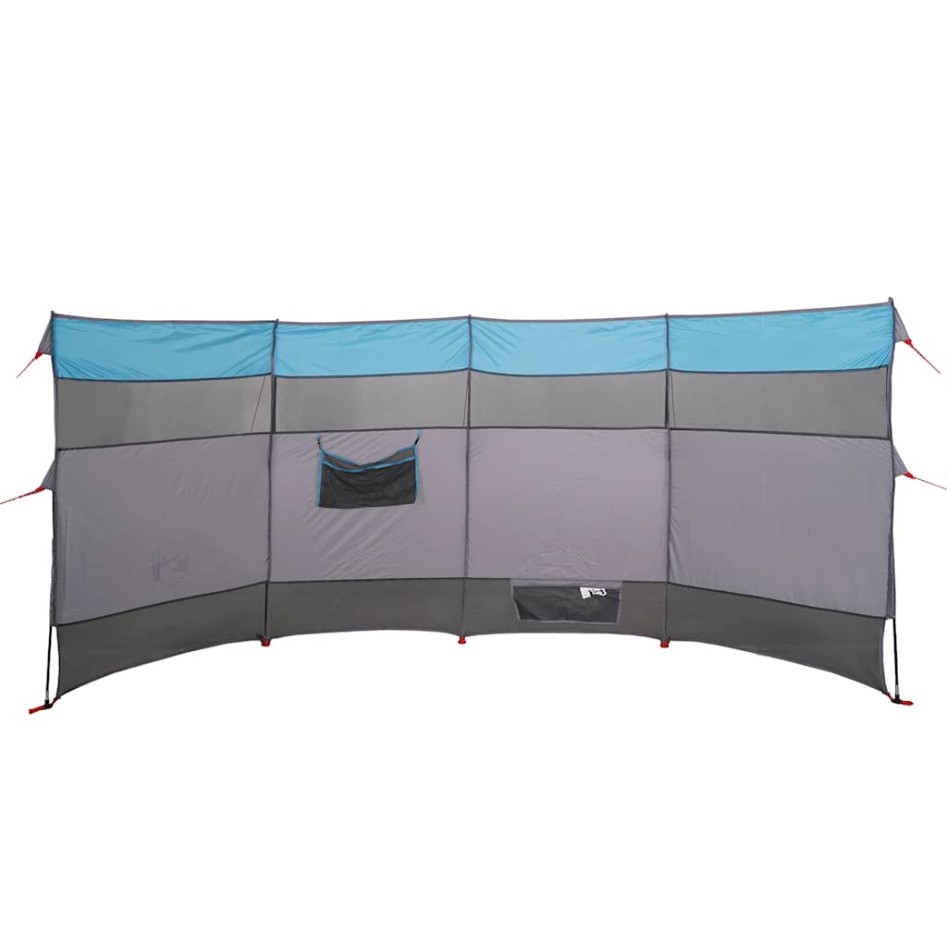 Cortaviento de camping impermeable azul 366x152x152