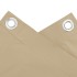 Toldo para balcón tela oxford beige 120x600