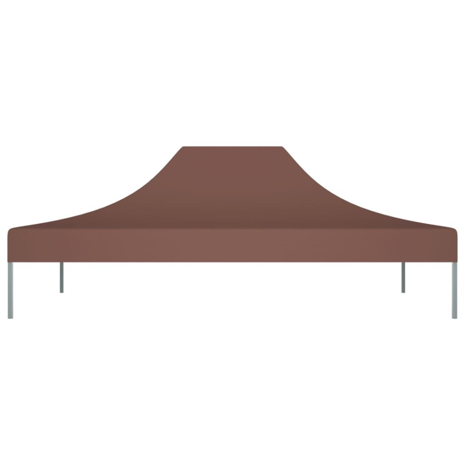 Techo de carpa para celebraciones marrón 4x3 m 270