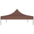 Techo de carpa para celebraciones marrón 4x3 m 270