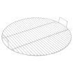Parrilla redonda de BBQ con asas acero inoxidable 304 Ø54 cm