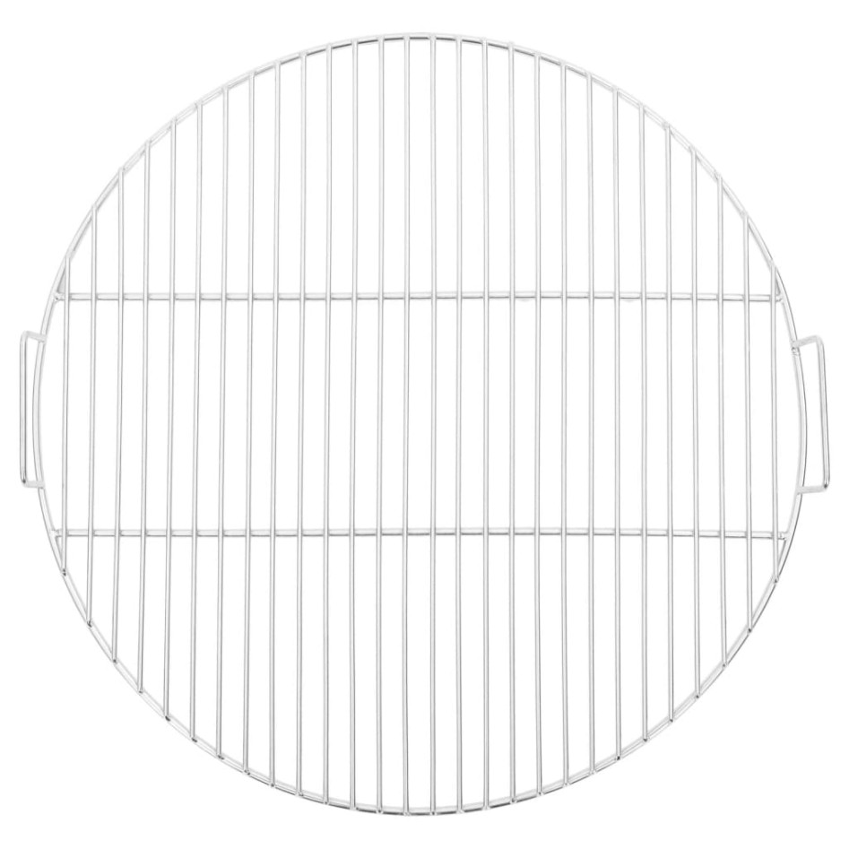 Parrilla redonda de BBQ con asas acero inoxidable 304 Ø54
