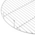 Parrilla redonda de BBQ con asas acero inoxidable 304 Ø54