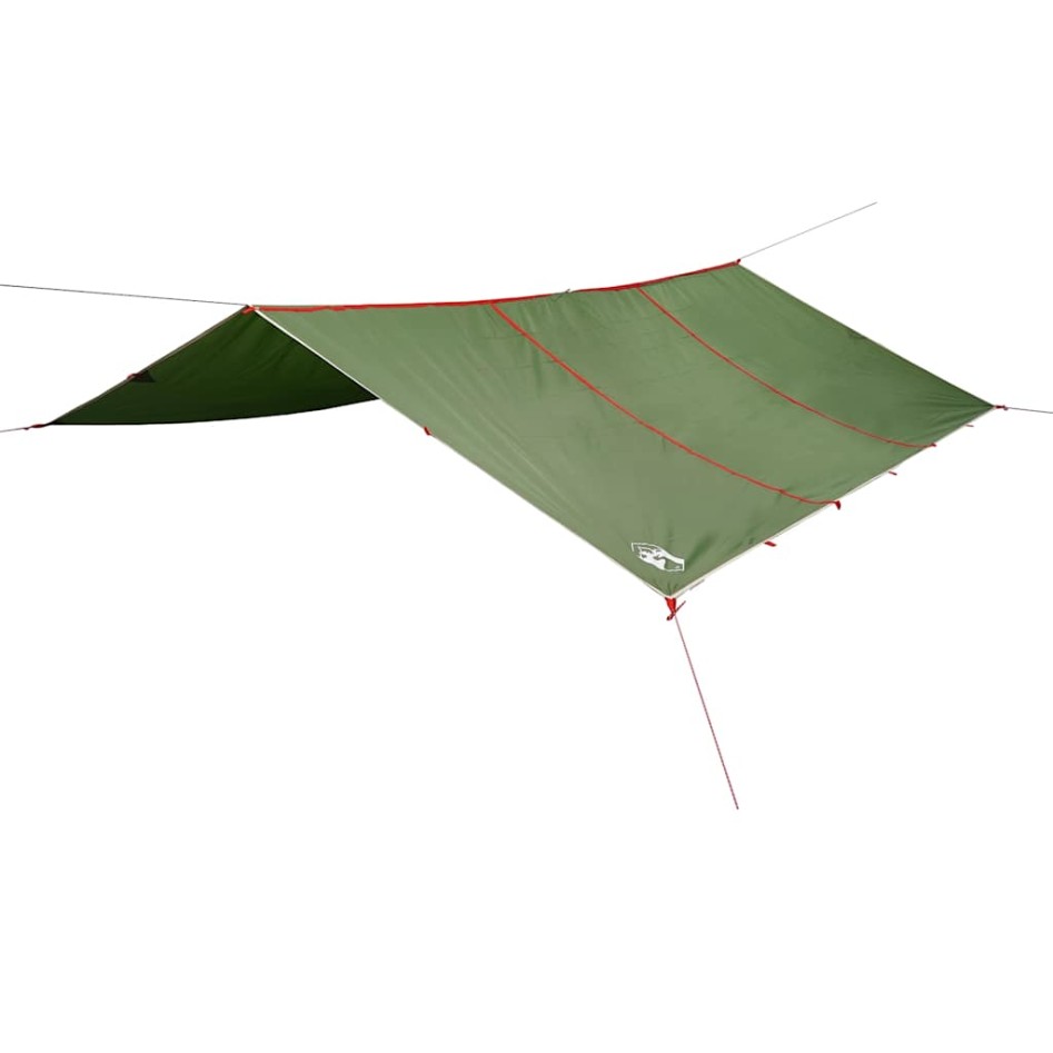 Lona de camping impermeable verde 420x440