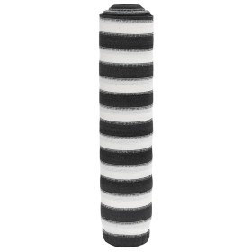 Red de privacidad HDPE gris antracita blanco 1,5x10 m 195