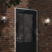 Aplique de exterior con sensor acero inoxidable negro