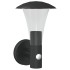 Aplique de exterior con sensor acero inoxidable