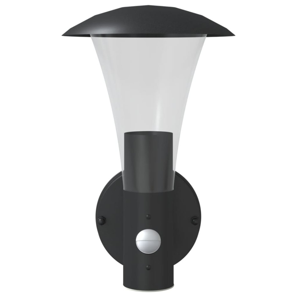 Aplique de exterior con sensor acero inoxidable