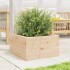 Jardinera de madera maciza de pino 40x40x23