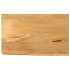 Tablero de mesa borde natural madera maciza mango 60x40x2,5