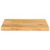 Tablero de mesa borde natural madera maciza mango 60x40x2,5